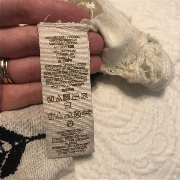 Free People Black and White Tank Top - Picture 8 of 8